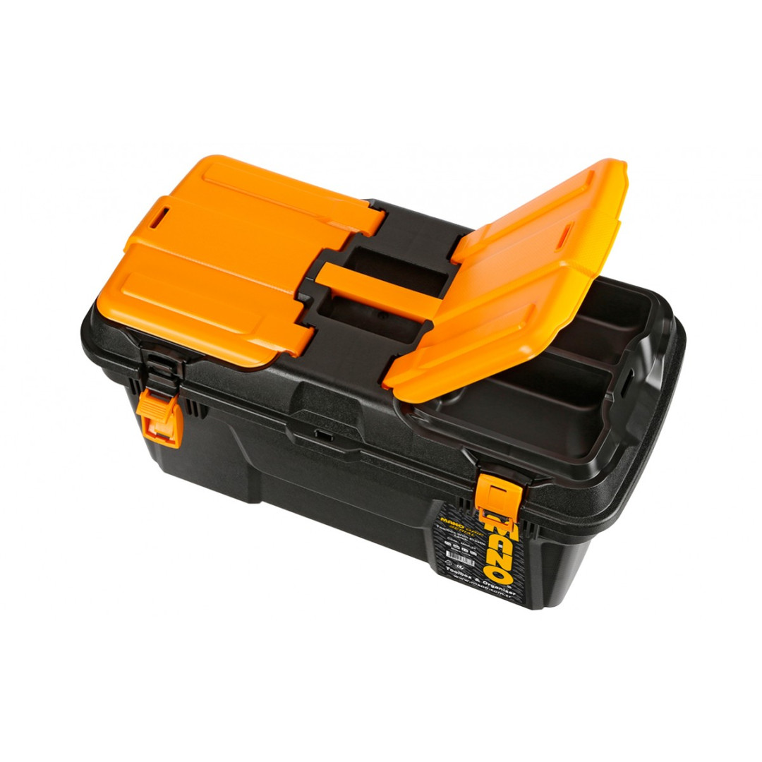 Mano Grip Toolbox with Plastic Latch 22"
