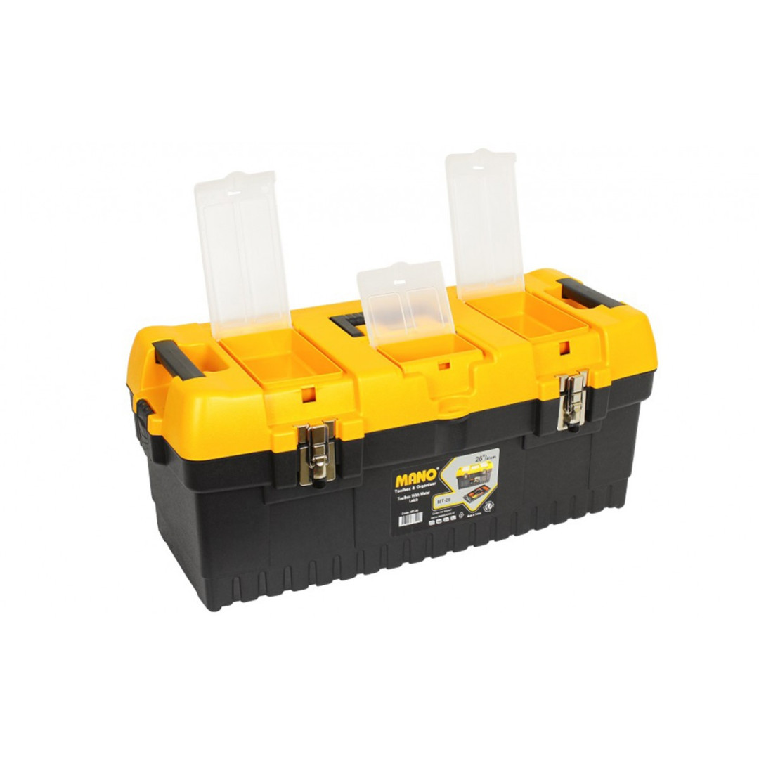 Toolbox with Metal Latch 26"..