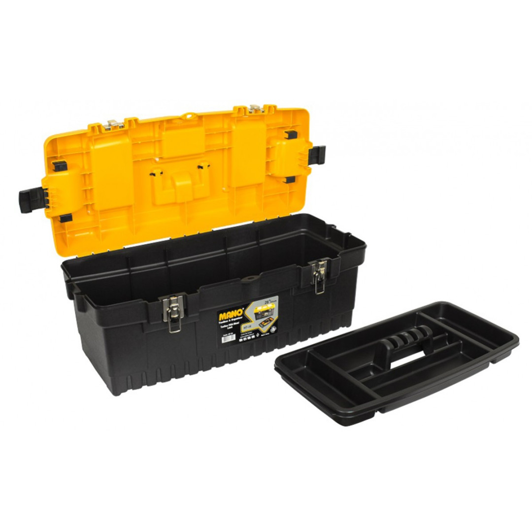 Toolbox with Metal Latch 26"..