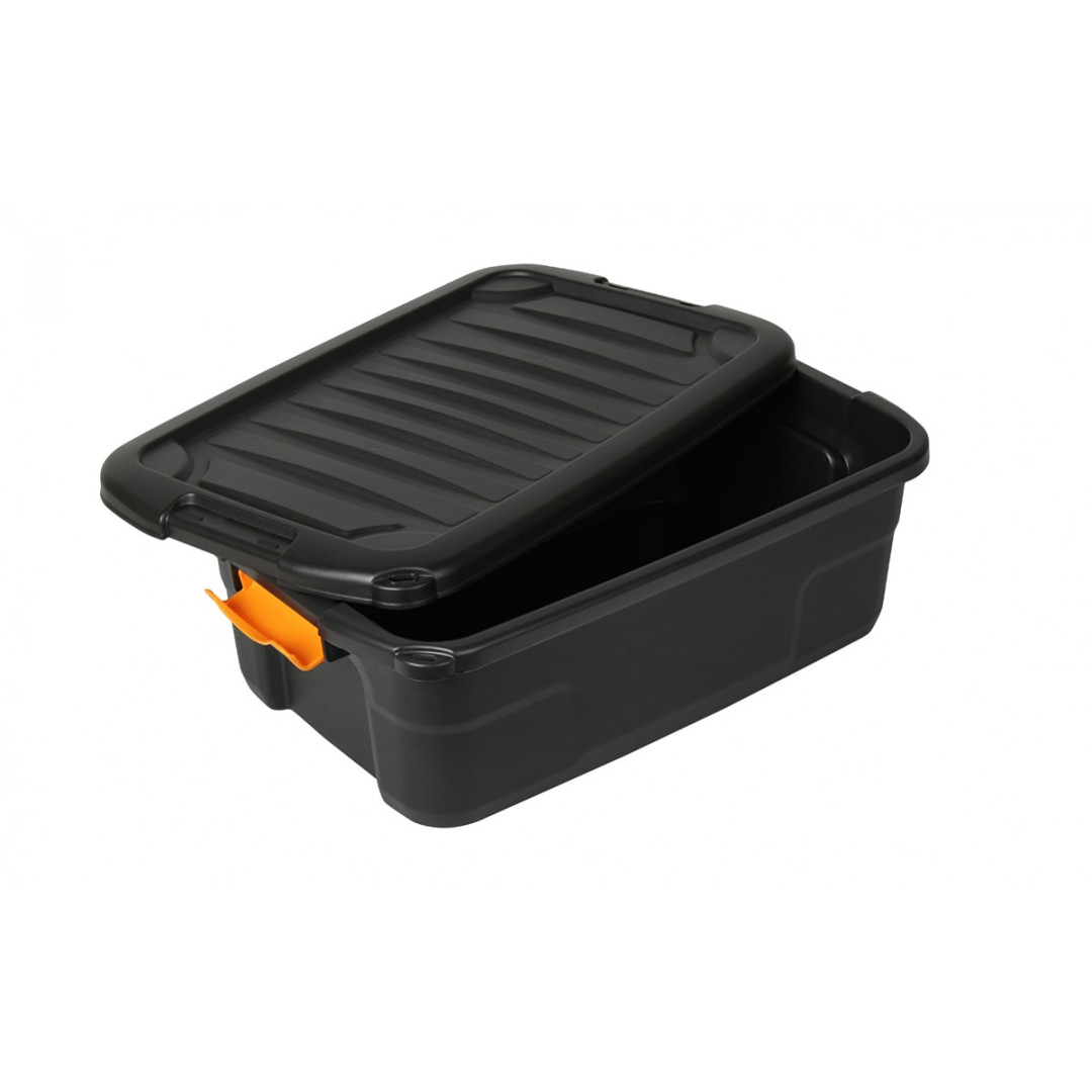 Heavy Duty Storage Box 20 LT - Full Black..