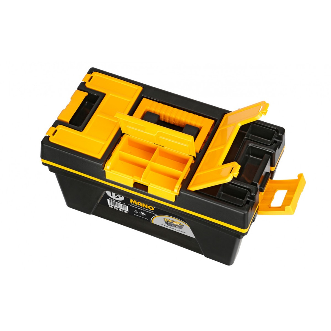 Toolbox with Portable Lid 15"
