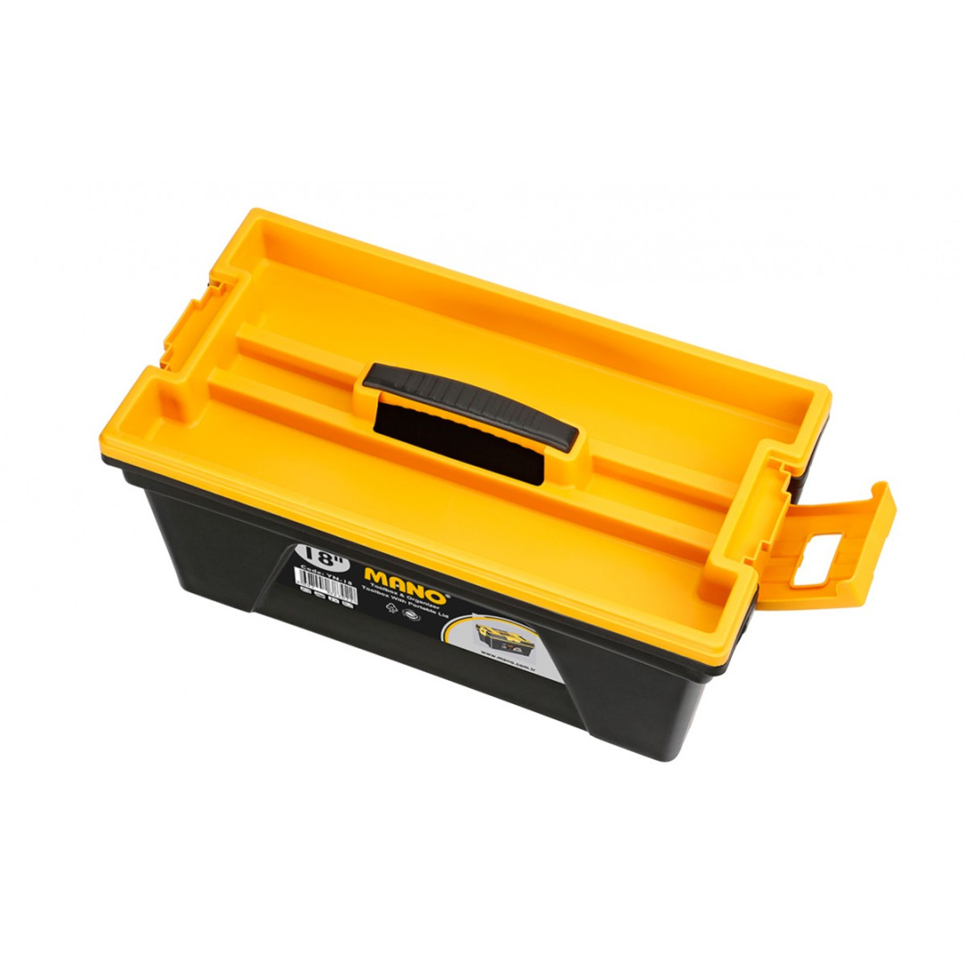 Toolbox with Portable Lid 18"