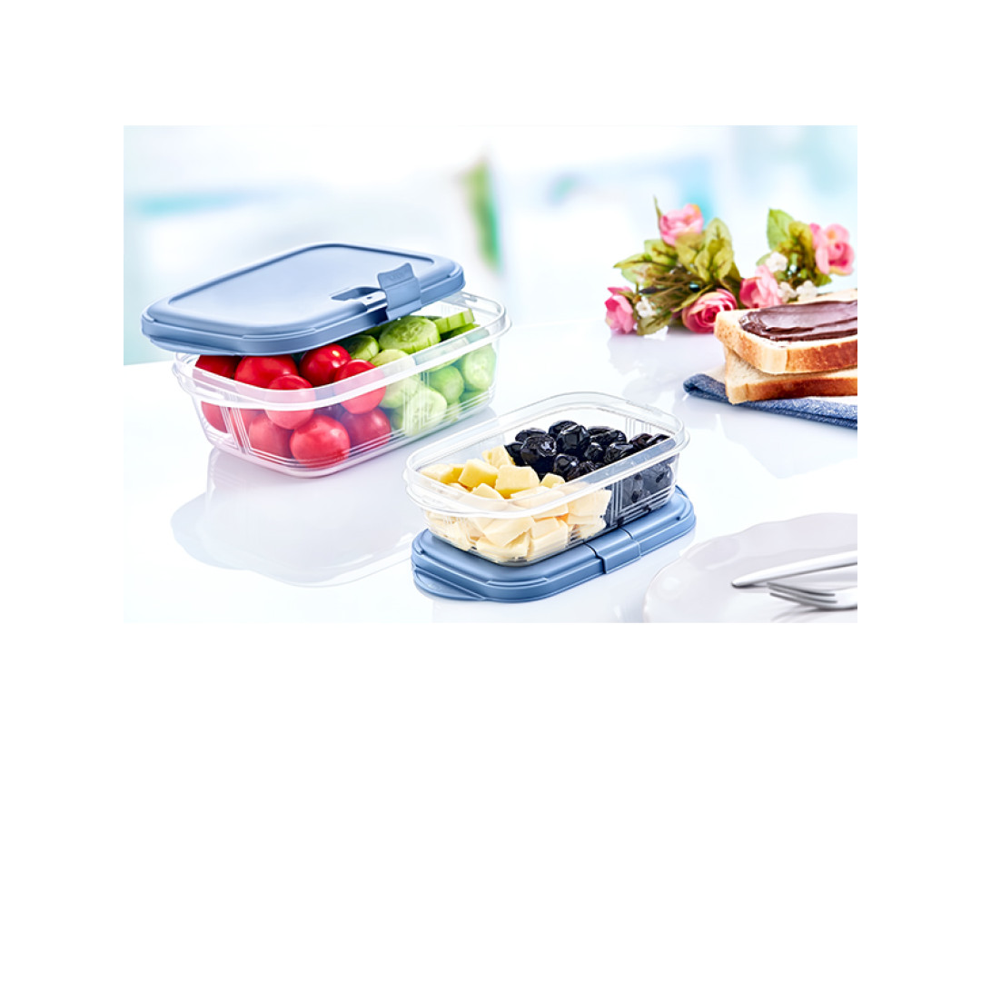 400 ML PUSH-UP RECT.FOOD STORAGE BOX