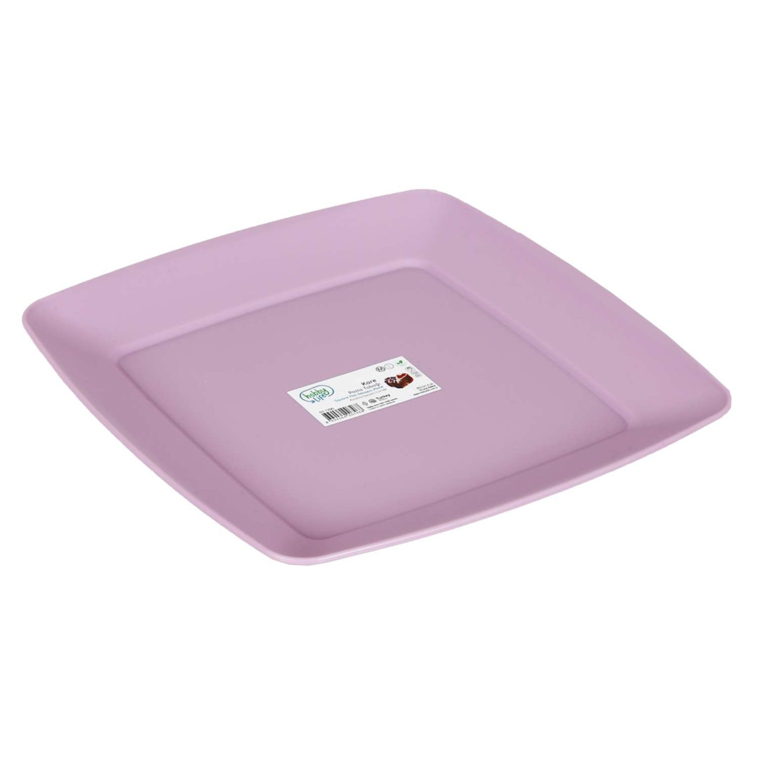 SQUARE FLAT DESSERT PLATE